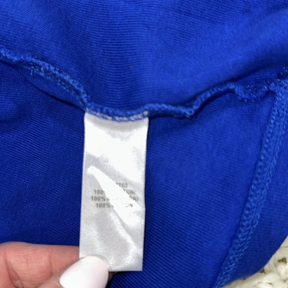 Rafaella Royal Blue Knit Cardigan size 3X with pockets - Picture 3 of 6